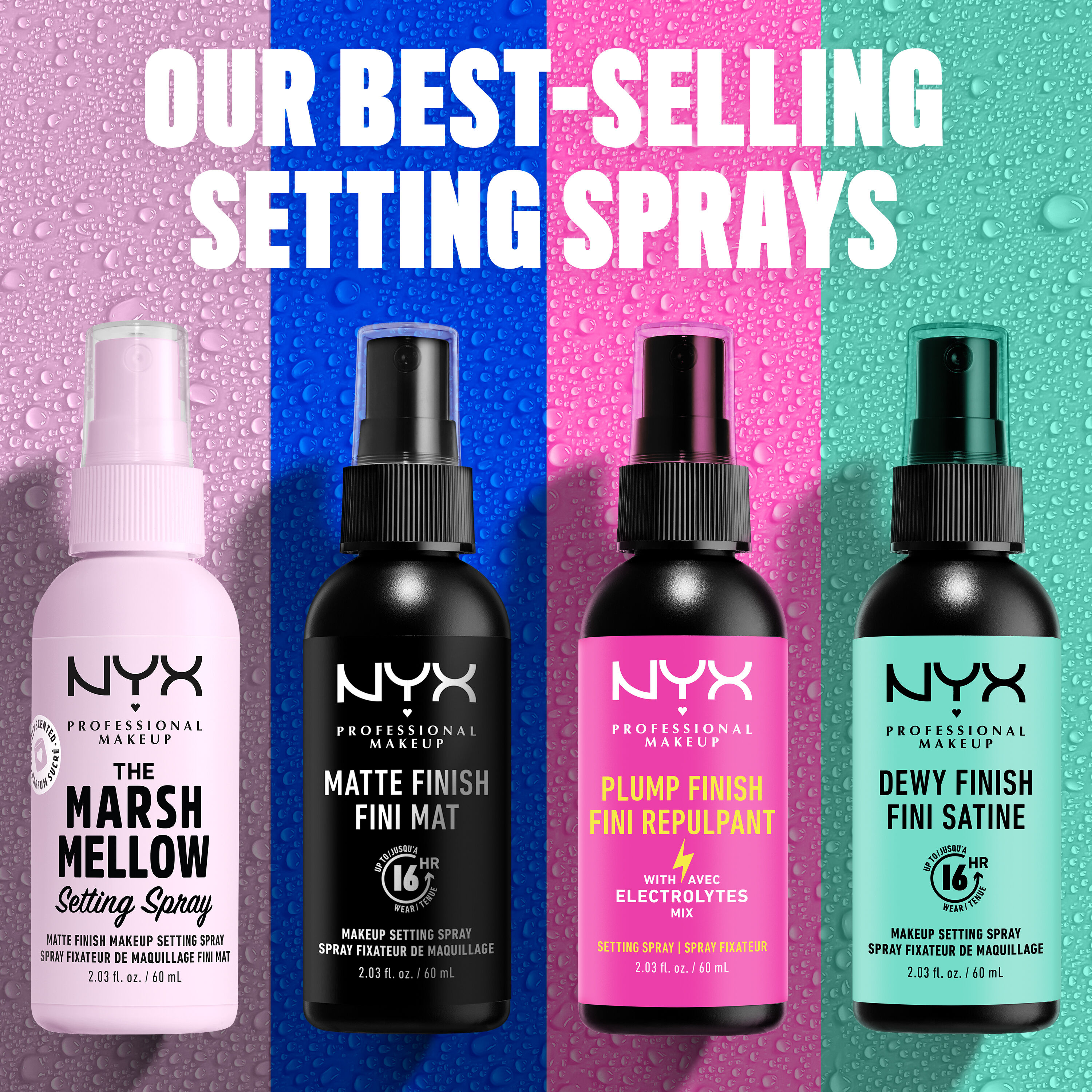 Nyx setting deals spray