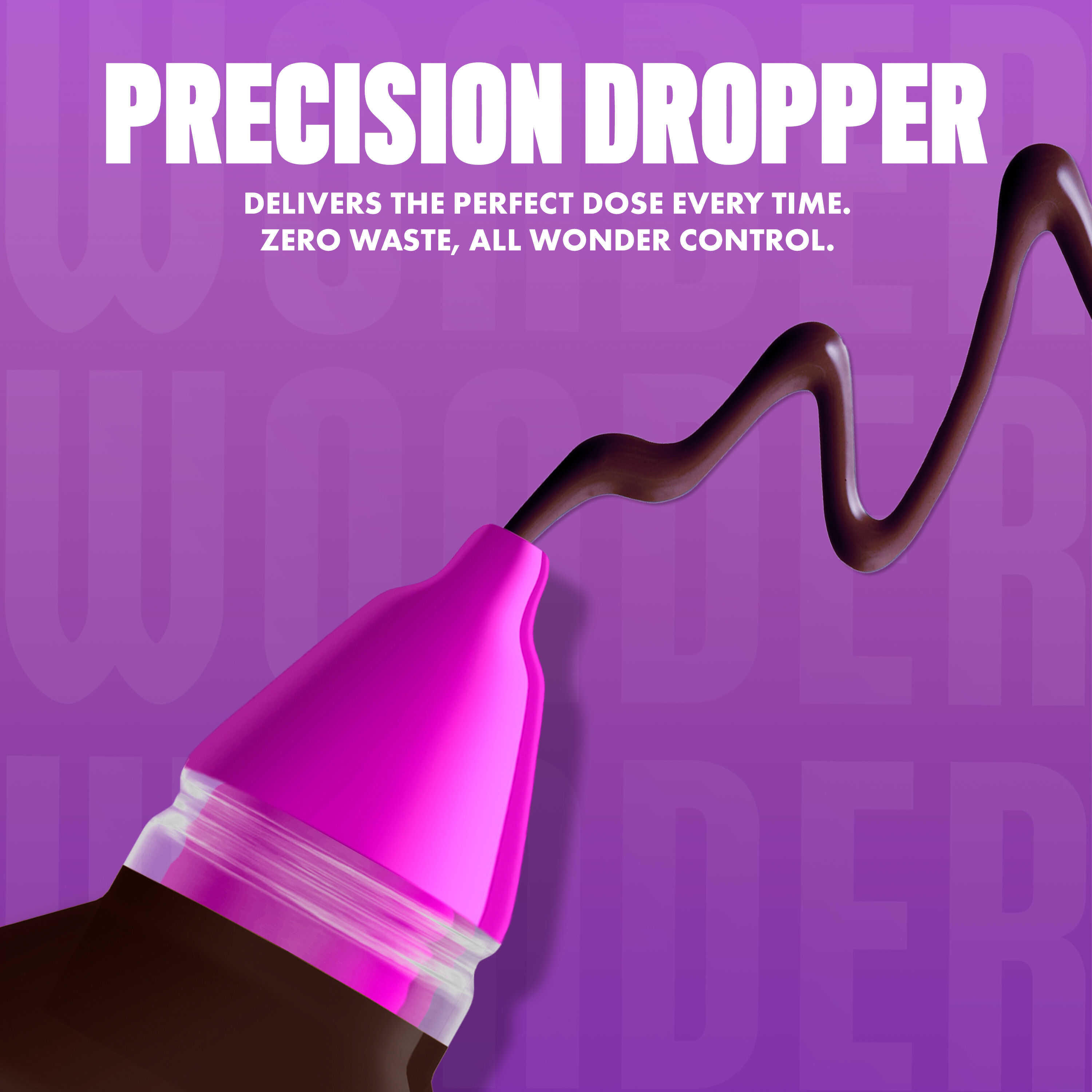 NYX Make ’Em Wonder Foundation precision dropper releasing a smooth, dark foundation line in 45 Rich Cocoa