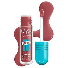 Lip I.V. Hydrating Lip Gloss Stain bottle and doe foot applicator.