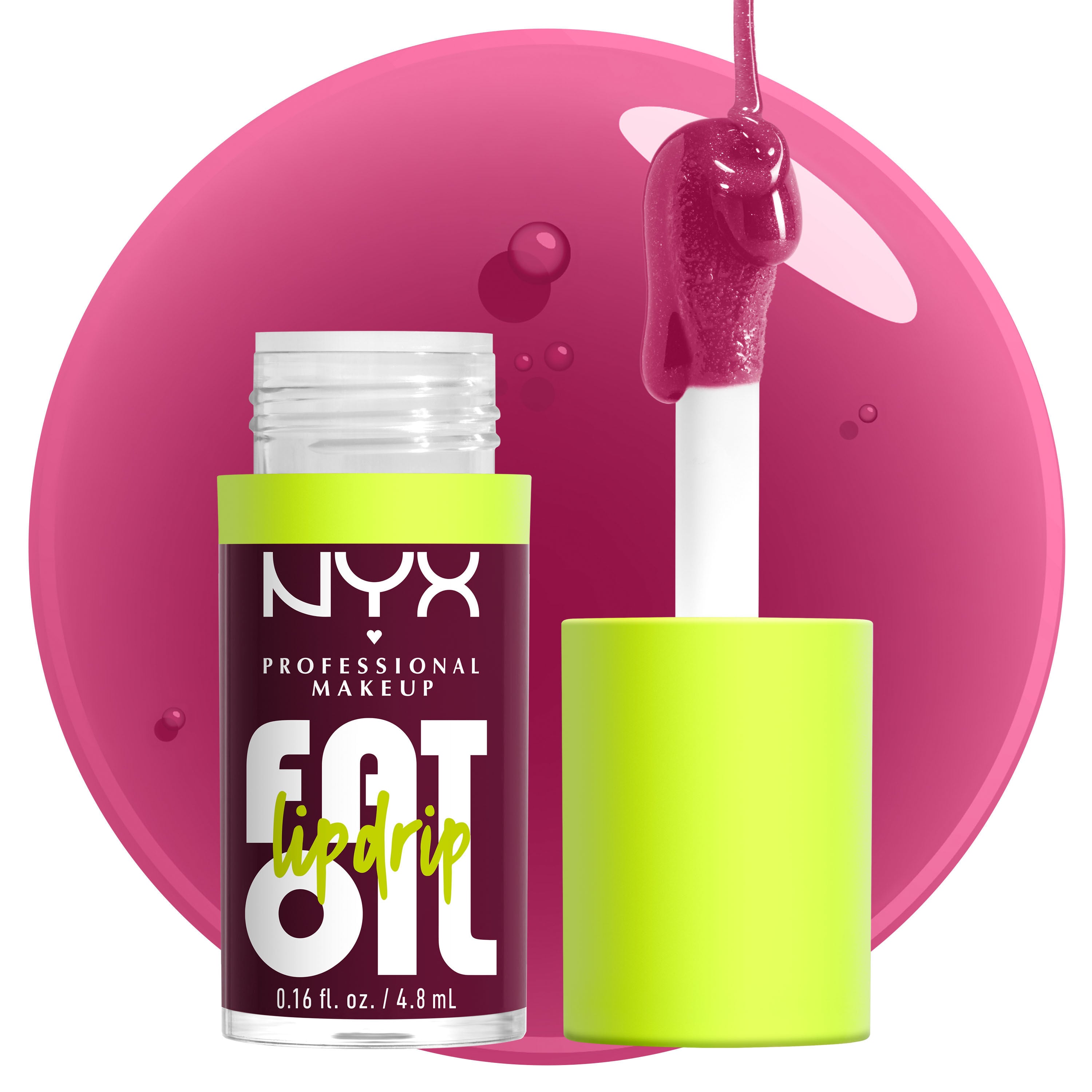 Fat Oil Lip Drip Lip Oil in shade That's Chic bottle with applicator