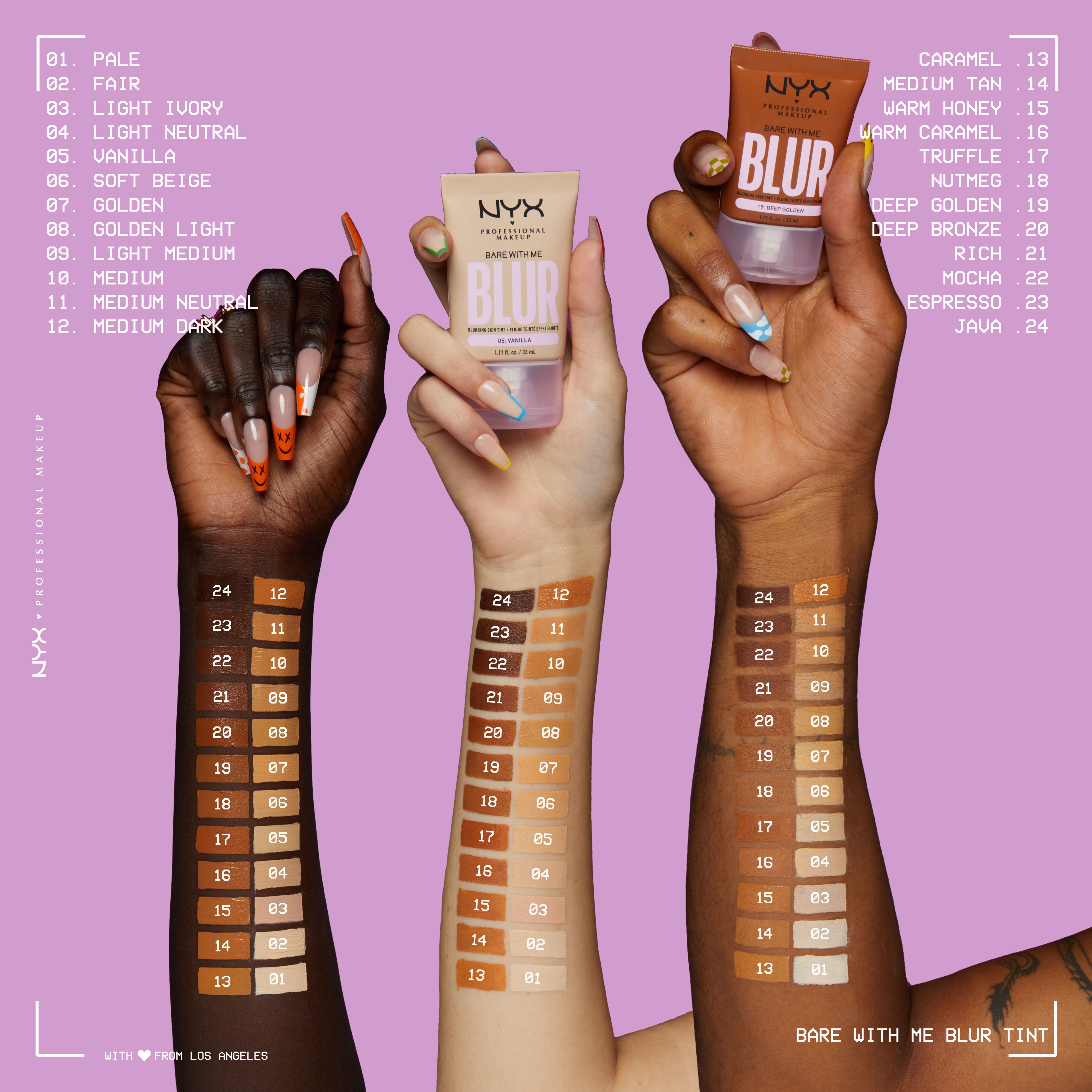 Nyx foundation sales shade