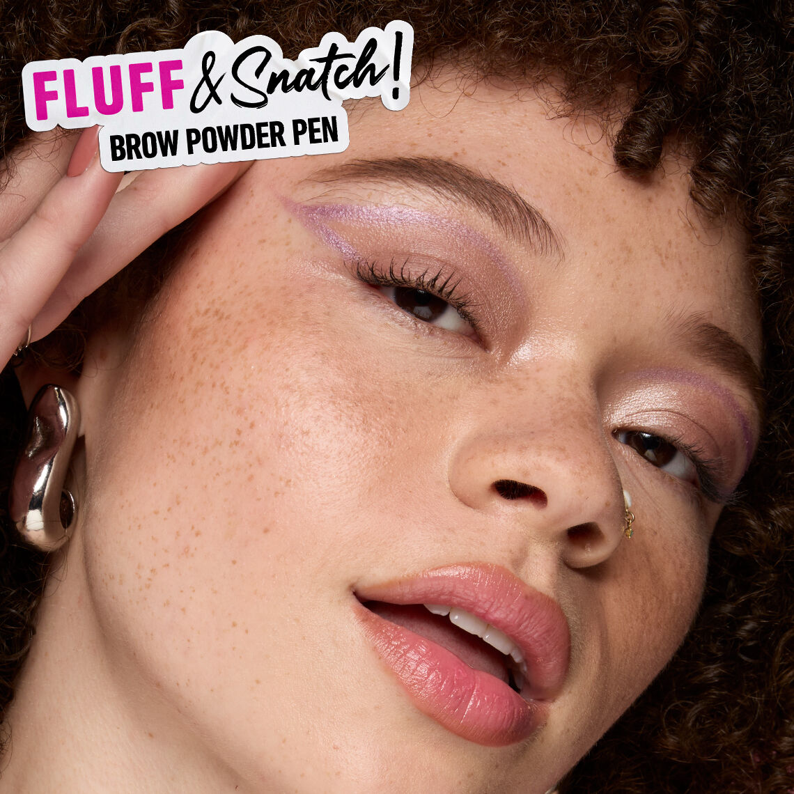 Fluff & Snatch! Brow Powder Pen from NYX Professional Makeup creates soft, fluffy brows with a cream-to-powder formula. Fill sparse areas, blend easily, and enjoy up to 24-hour wear.