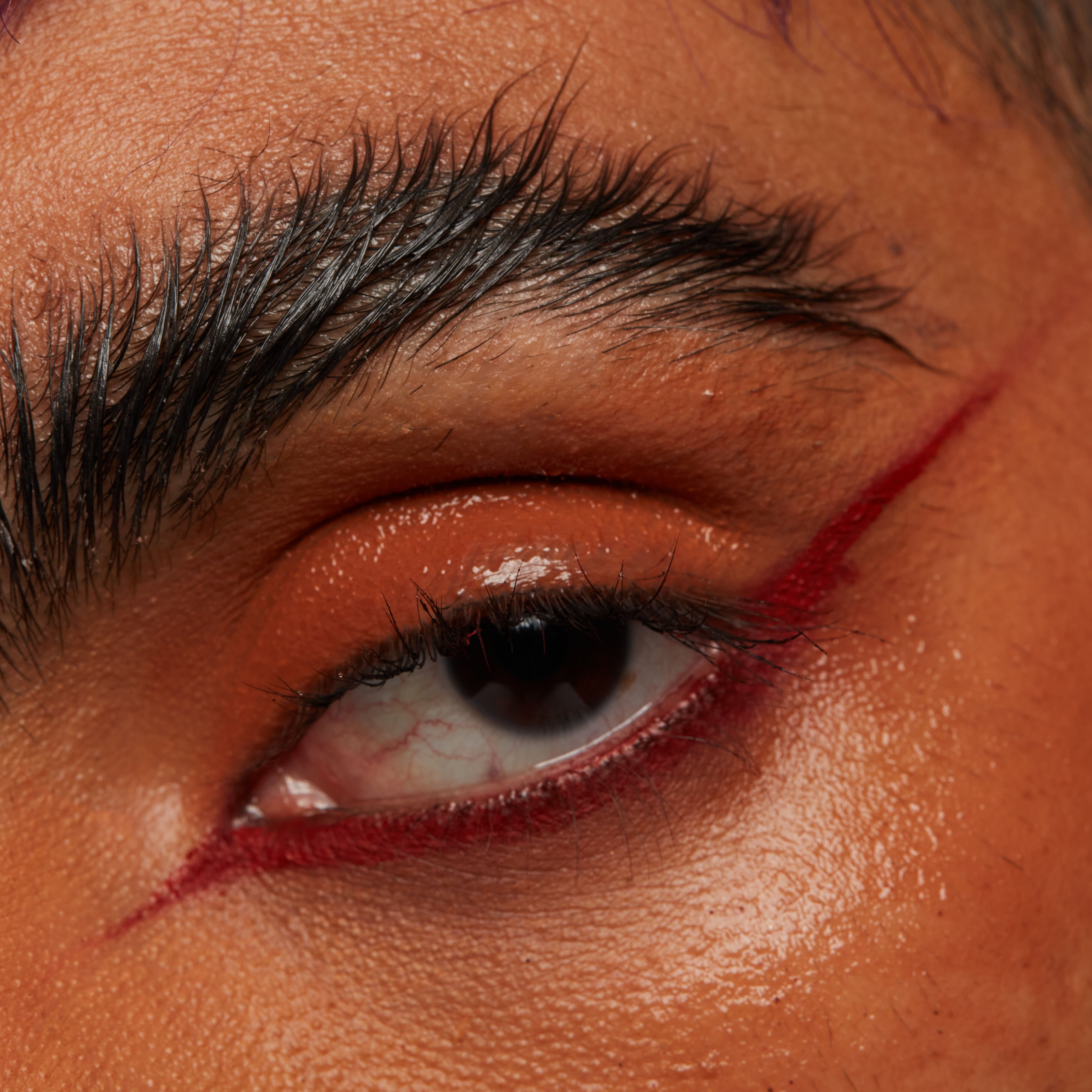 Vivid Brights Liquid Liner on model