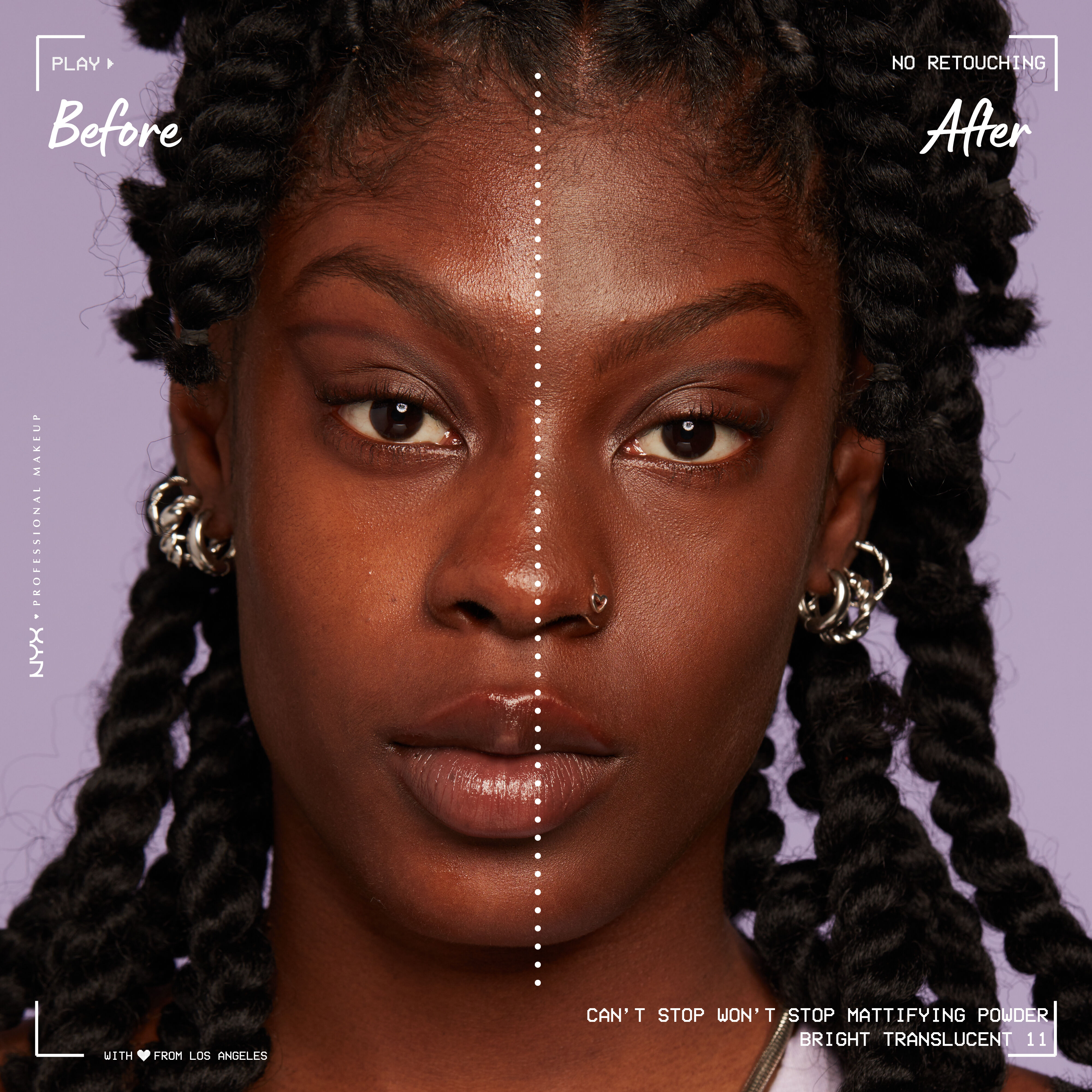 Can't Stop Won't Stop Mattifying Pressed Powder