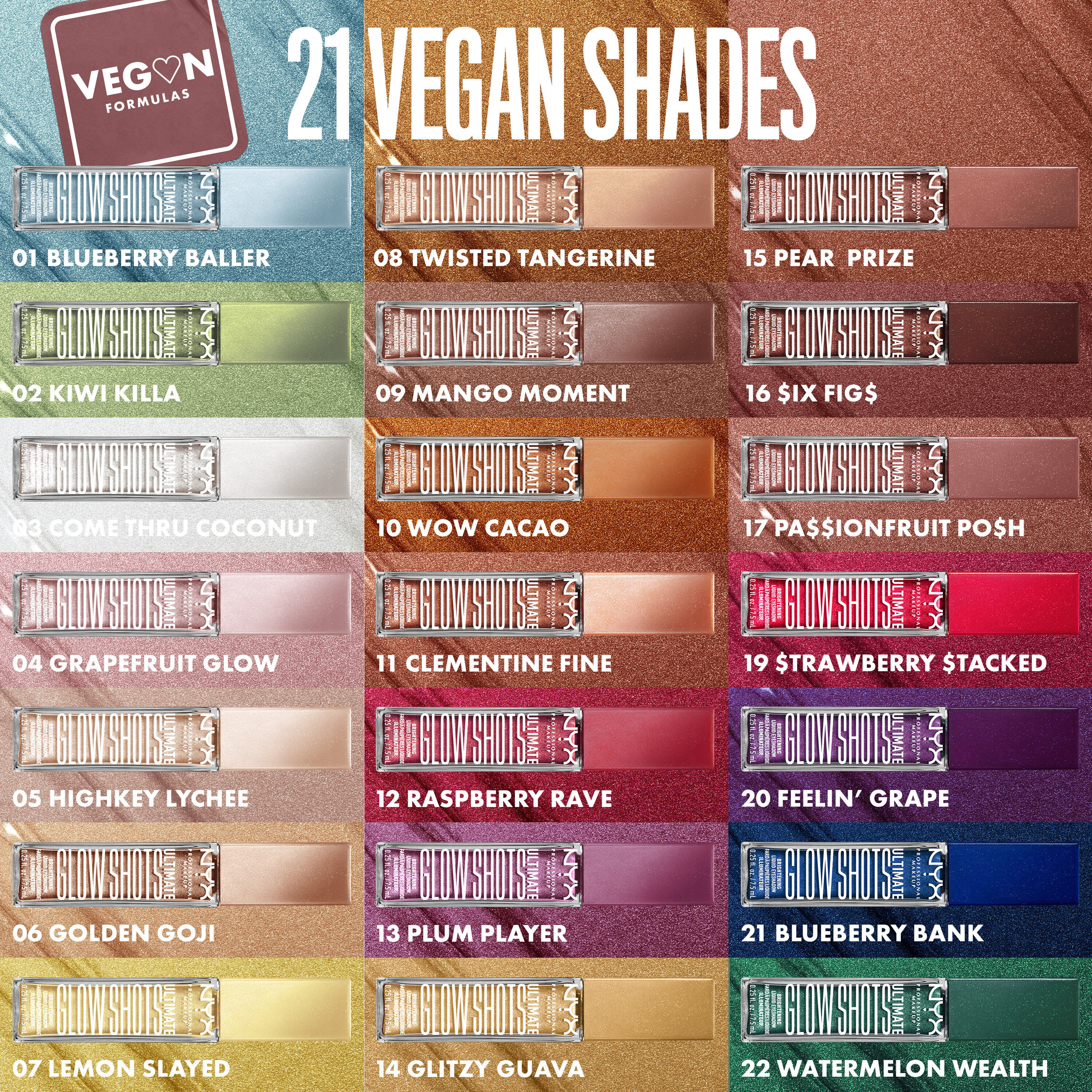 Ultimate Glow Shots Liquid Eyeshadow