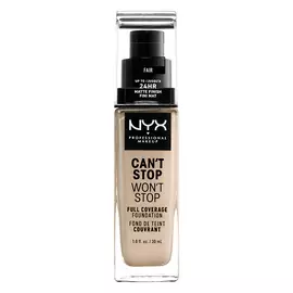 Can't Stop Won't Stop Foundation bottle on white background