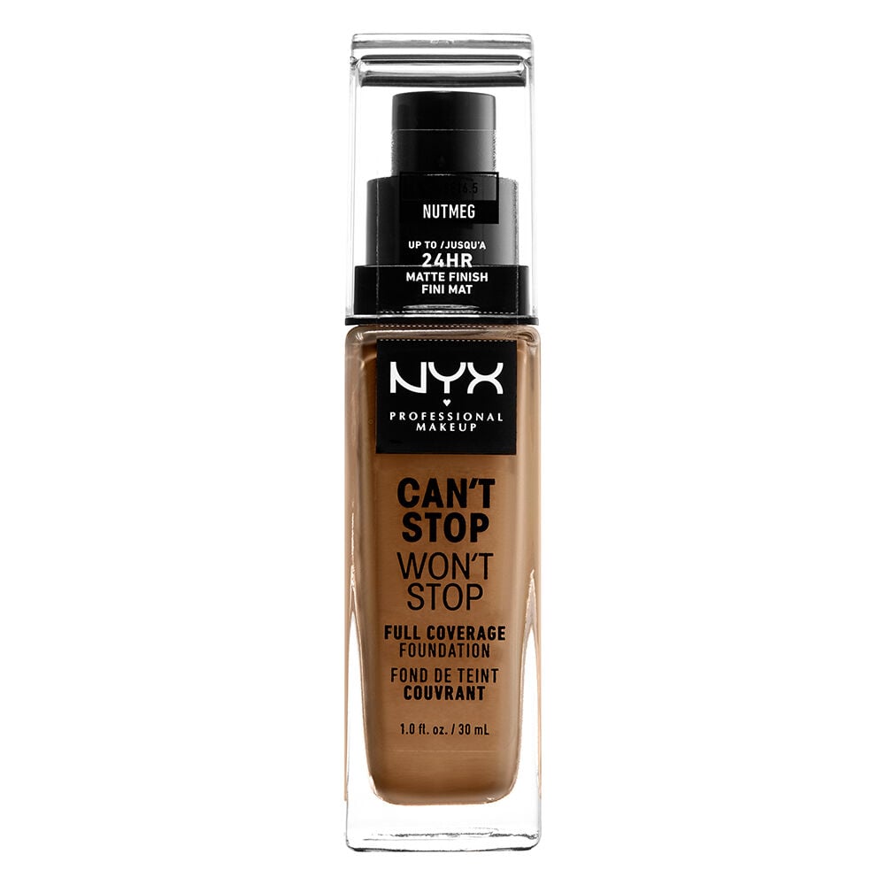 Can't Stop Won't Stop Foundation bottle on white background