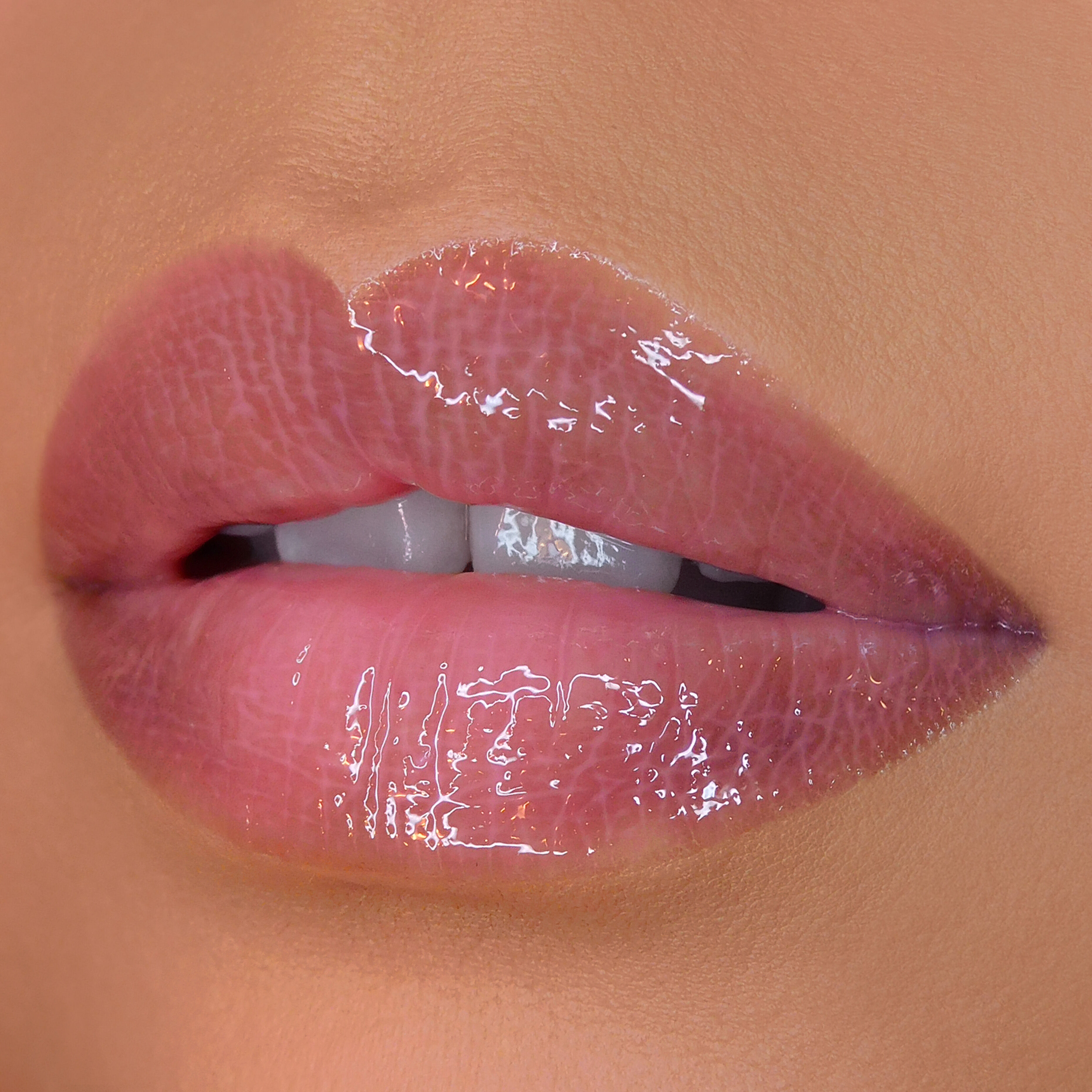 This is Milky Gloss on medium skin
