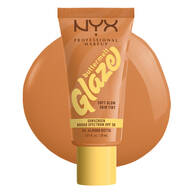 Buttermelt Glaze Skin Tint with SPF 30 with color swatch on white background