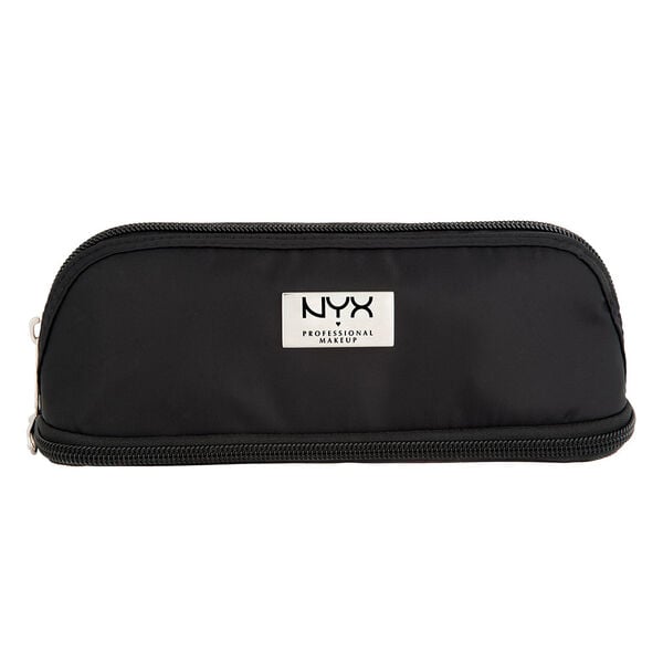 Black Small Double Zipper Makeup Bag NYX Professional Makeup