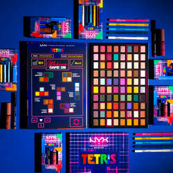 Tetris Jumbo Eyeshadow Palette Nyx Professional Makeup