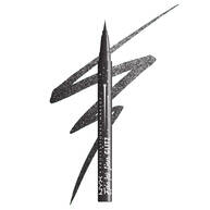 Epic Ink Waterproof Liquid Eyeliner packshot in shade Graphite Glitz with shimmer graphite black squiggle in background