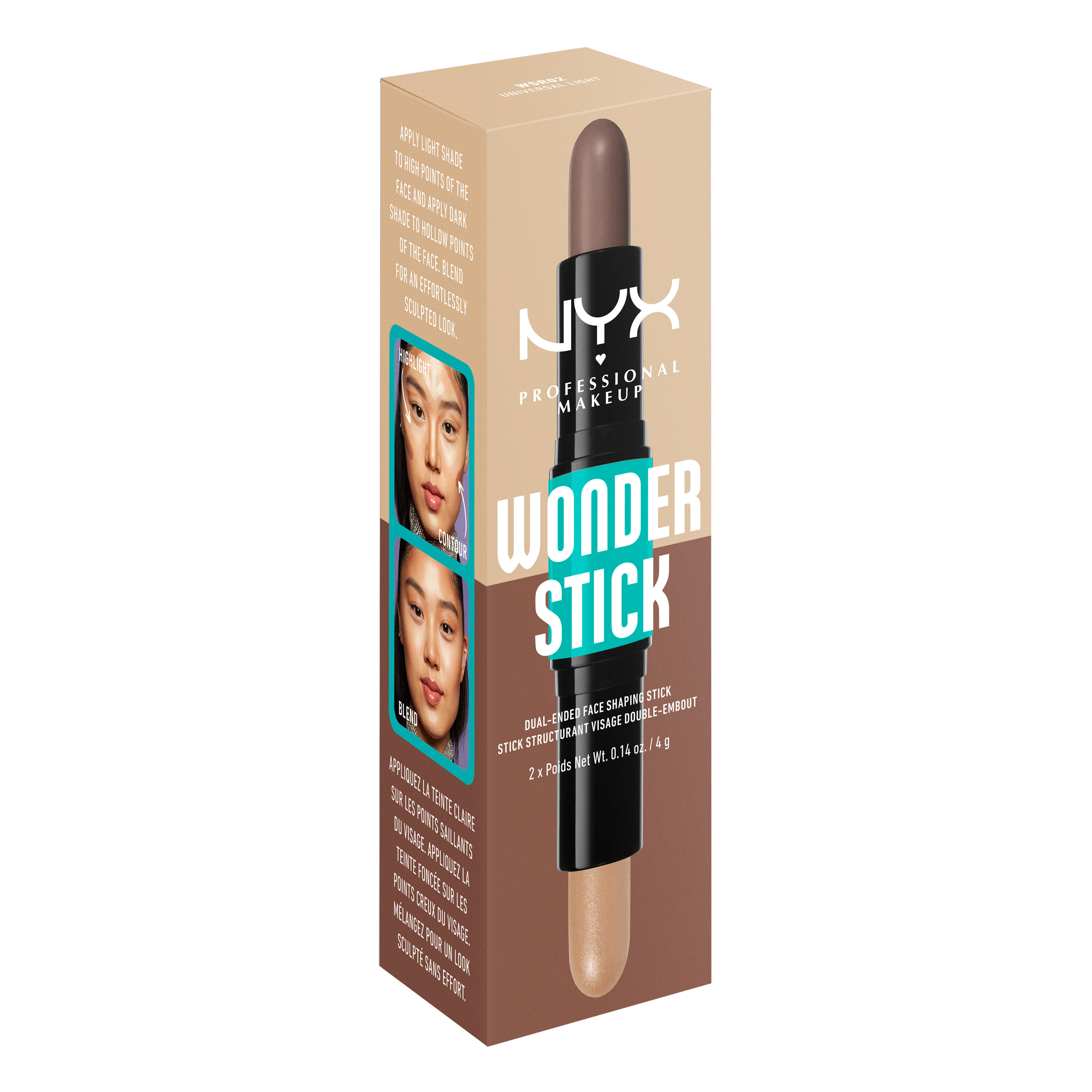 Wonder Stick Highlighter & Concealer Stick packaging