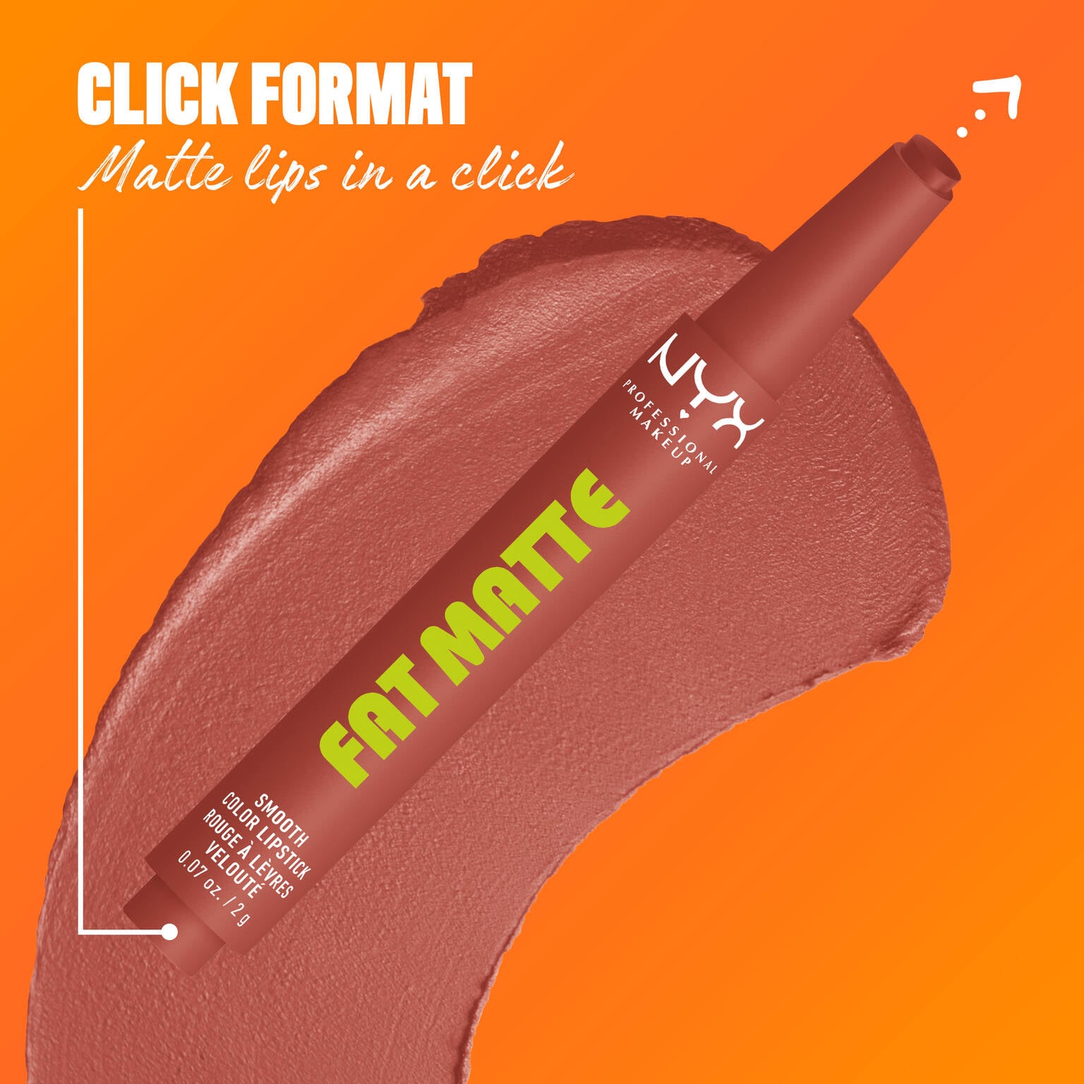 Fat Matte Color Matte Lipstick Pen - Fat Matte Smooth Color Lipstick | NYX Professional ...