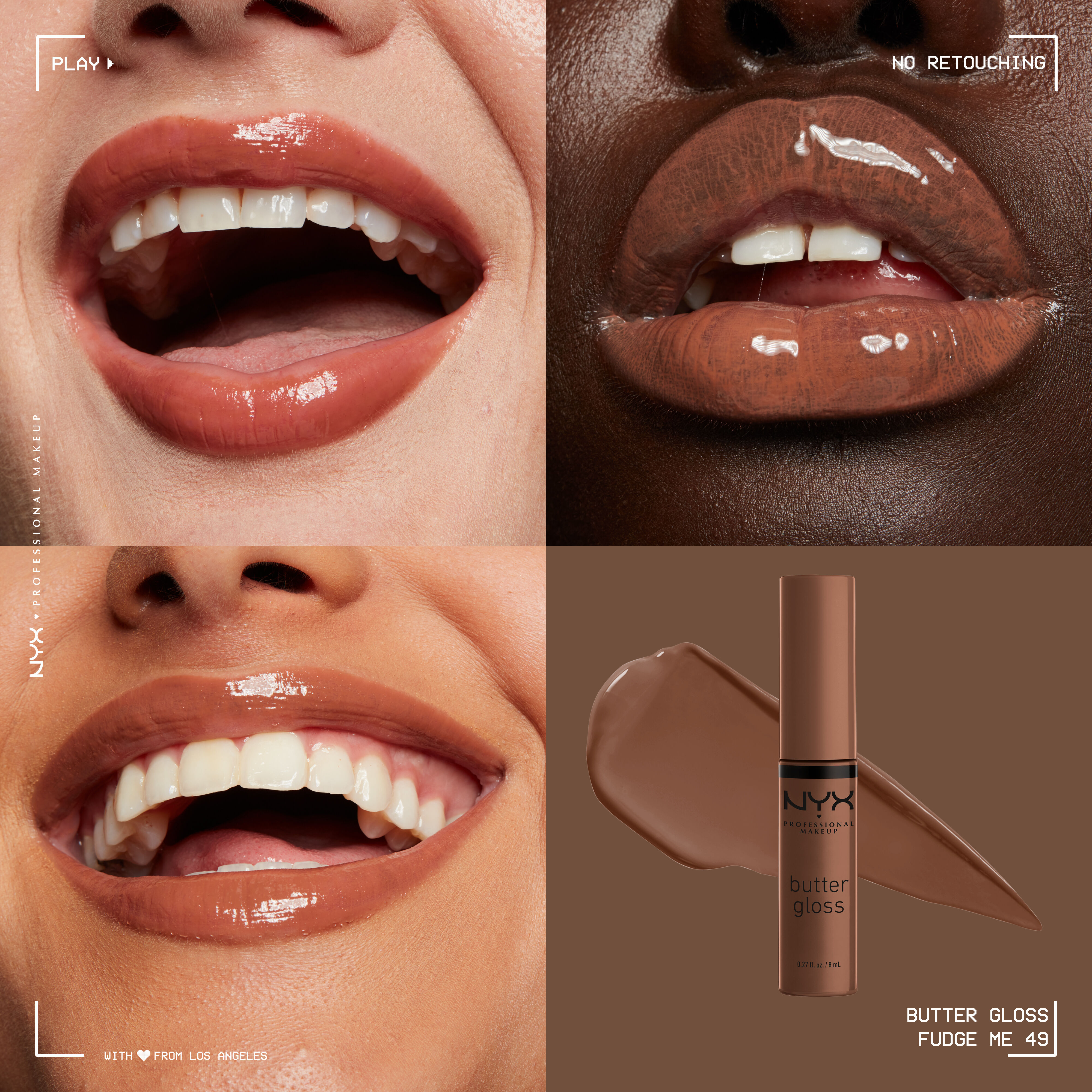 Butter Gloss Non-Sticky Lip Gloss