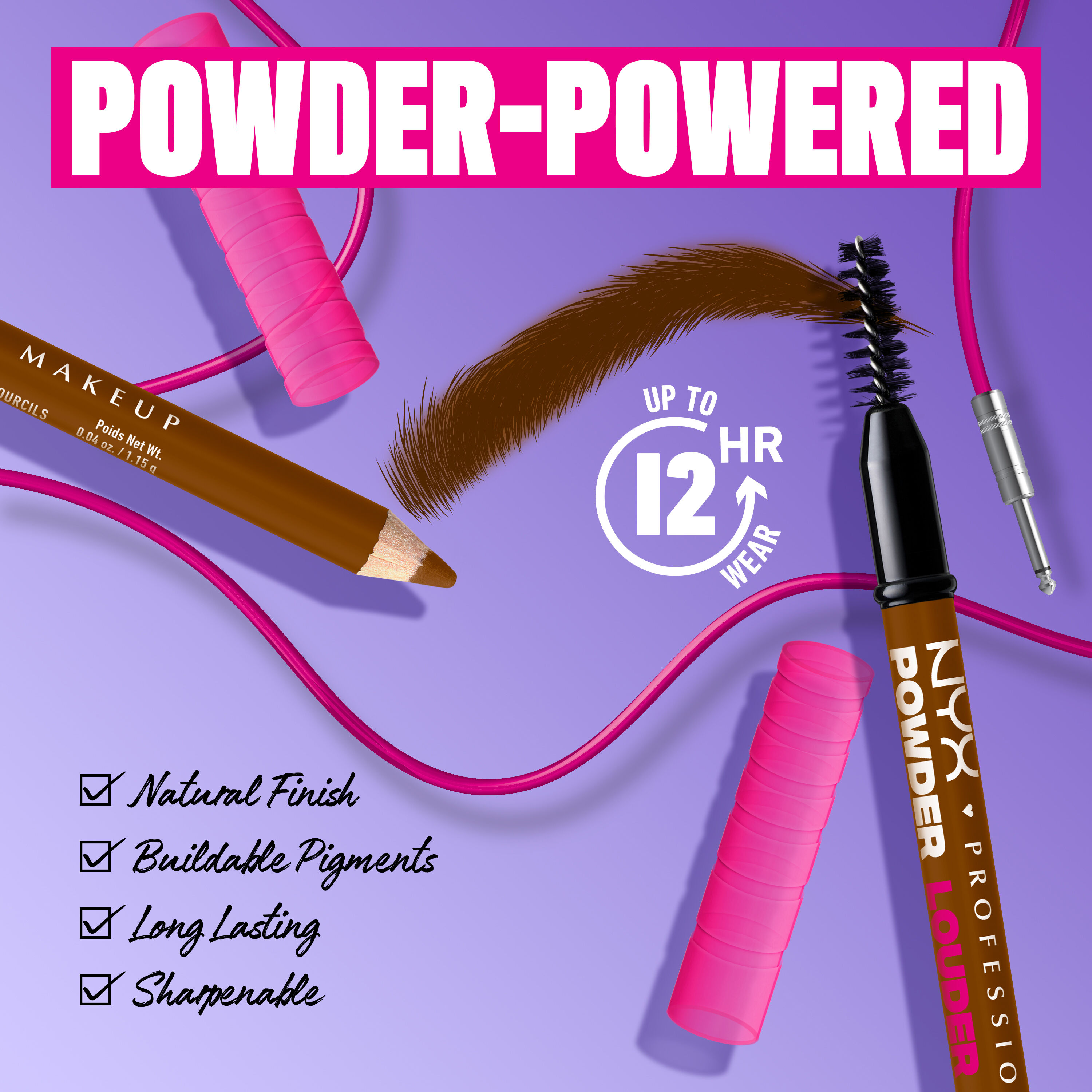 POWDER LOUDER BROW PENCIL