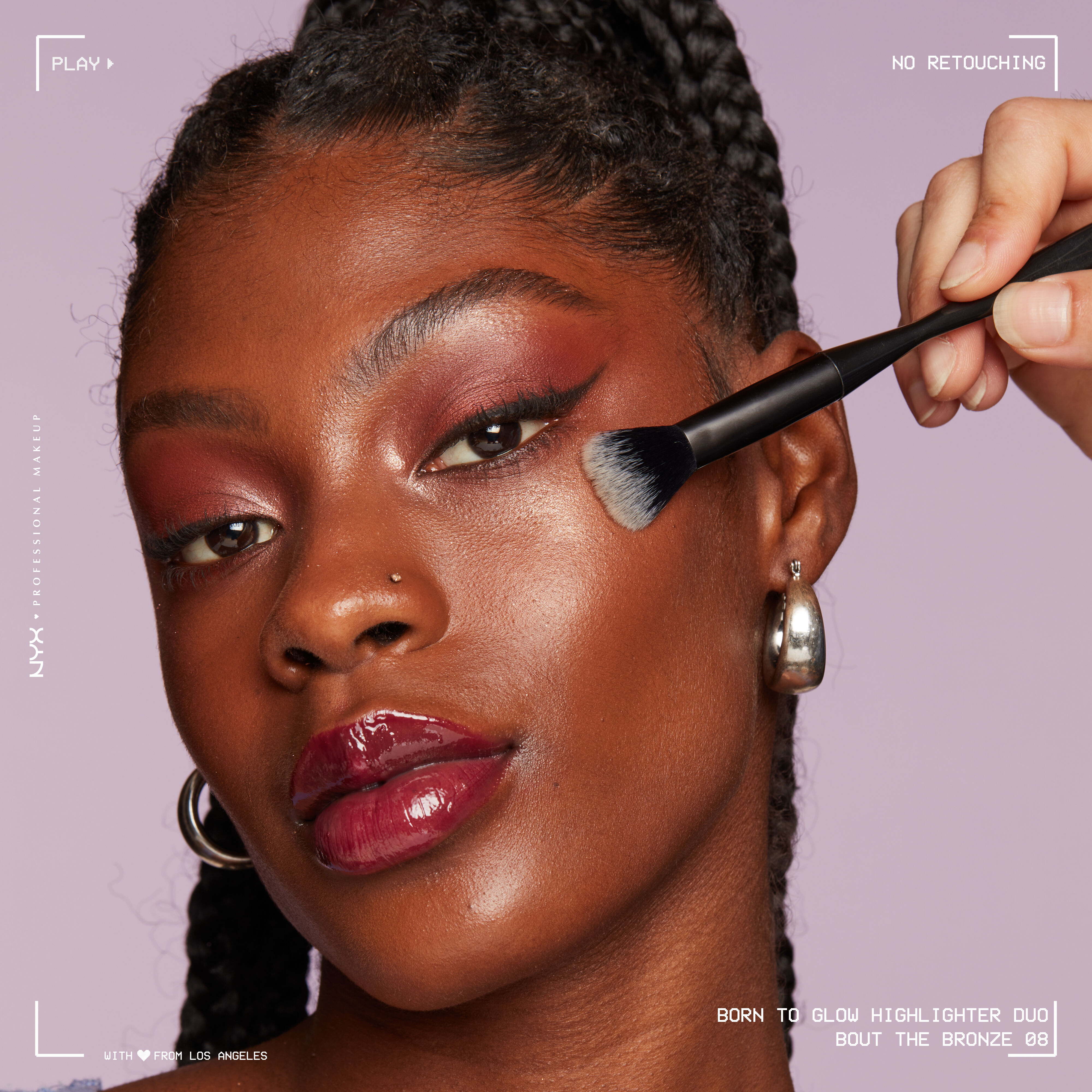 Born To Glow Icy Highlighter Duo