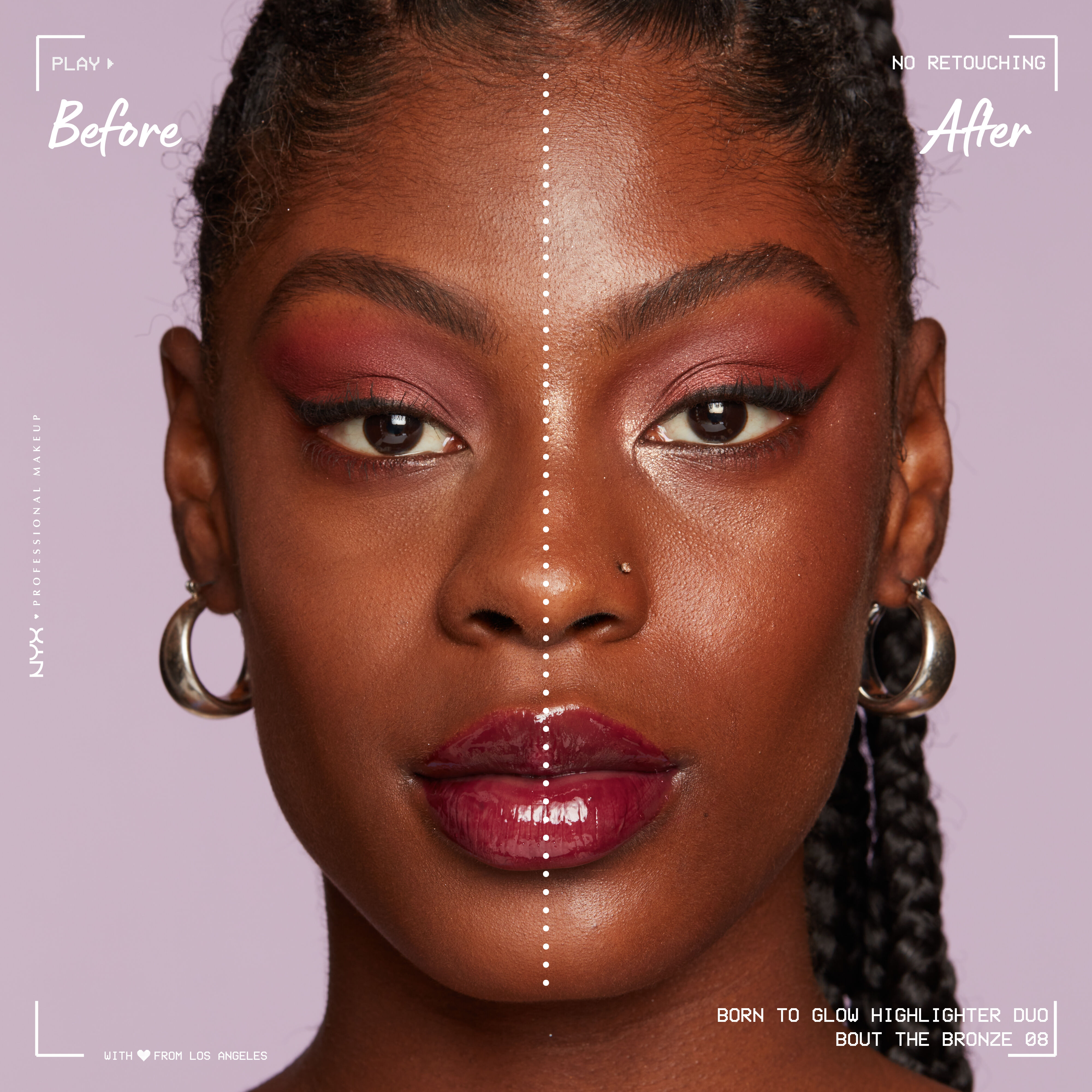 Born To Glow Icy Highlighter Duo