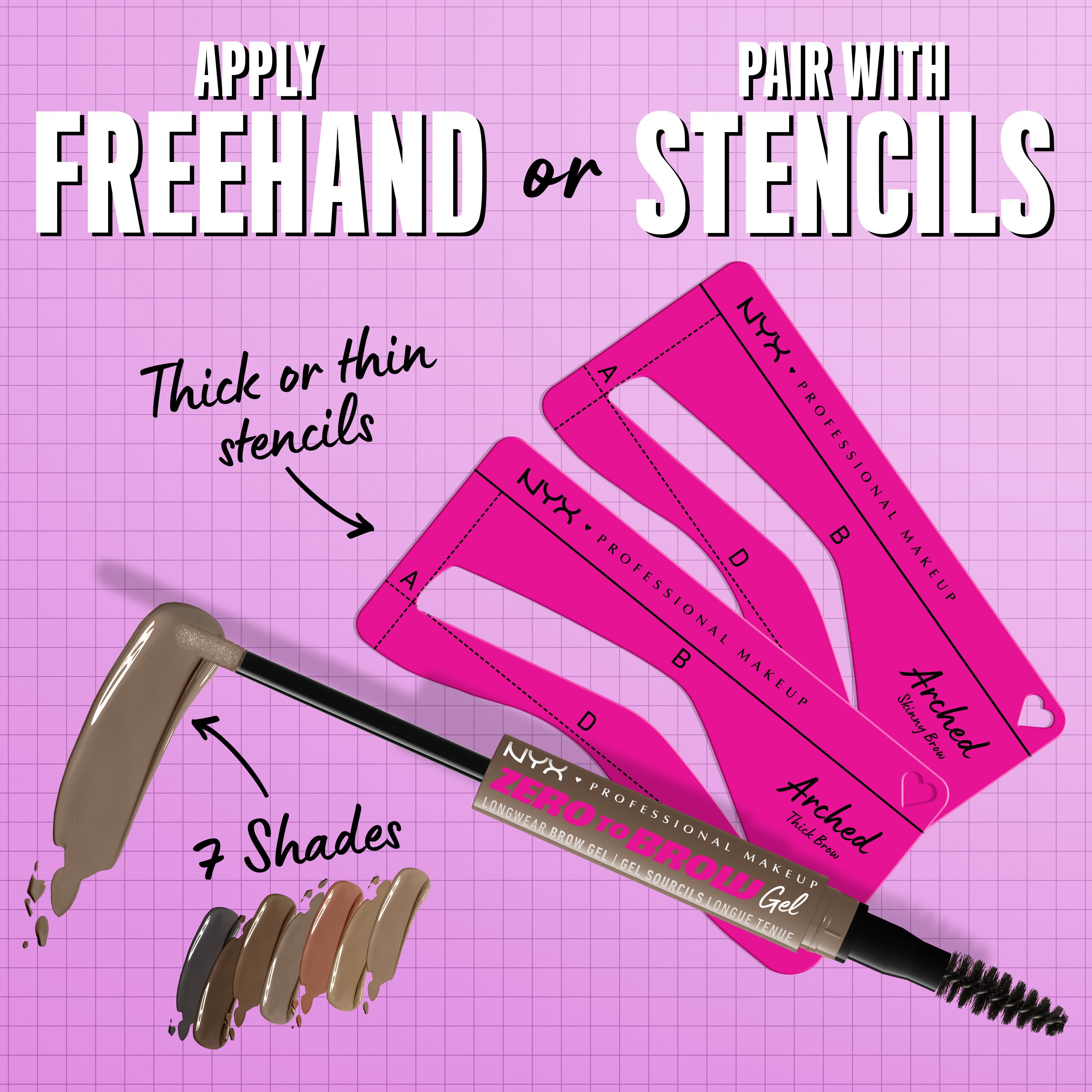 ZERO TO BROW LONGWEAR BROW GEL