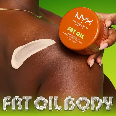 Swipe on Fat Oil Body Butter for instantly hydrated & bouncy-looking skin! Ultra-rich, caramel-scented body butter for up to 24 hours of FAT hydration, FAT shine, and FAT bounce. Shop now.