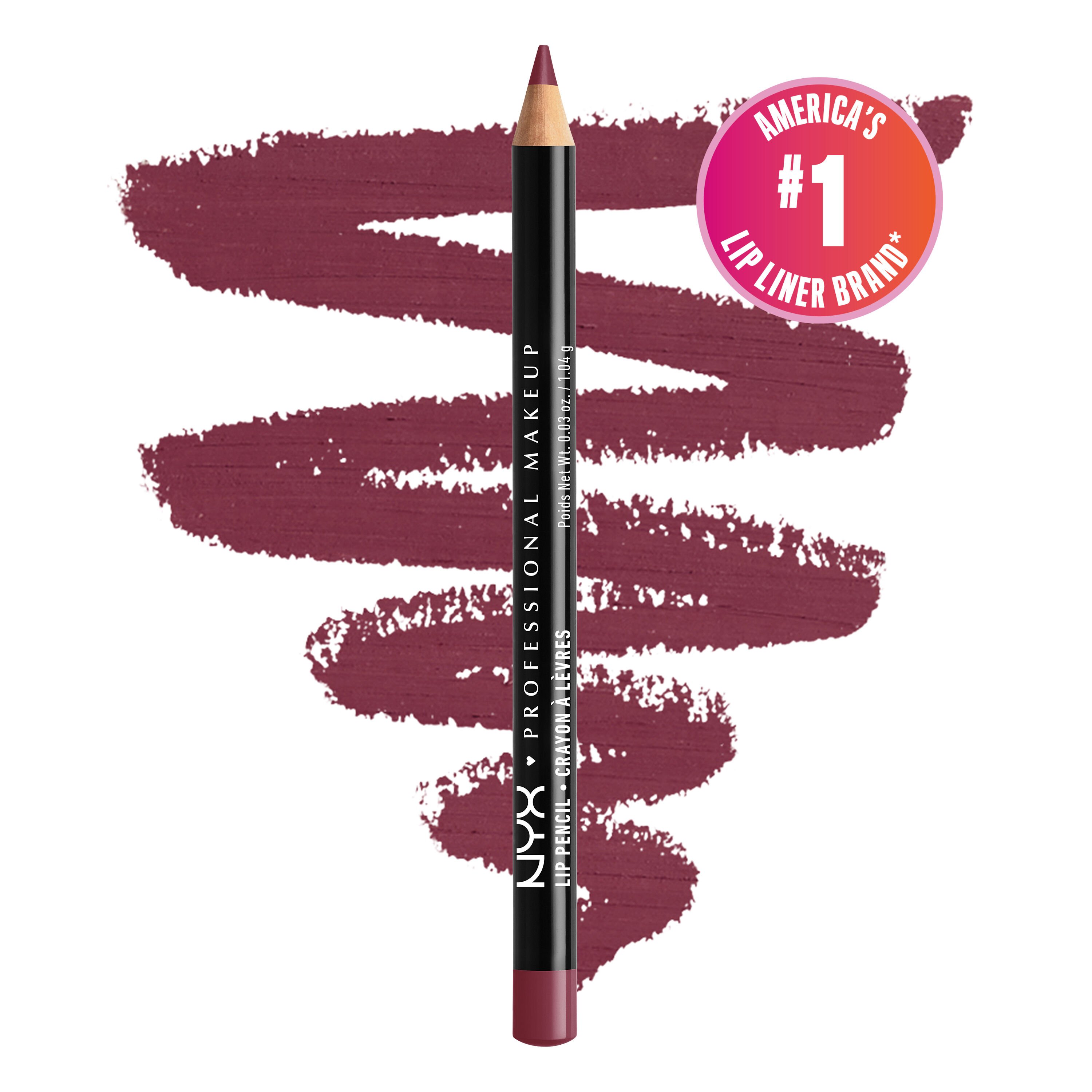 Nyx Slim Lip Pencil Burgundy