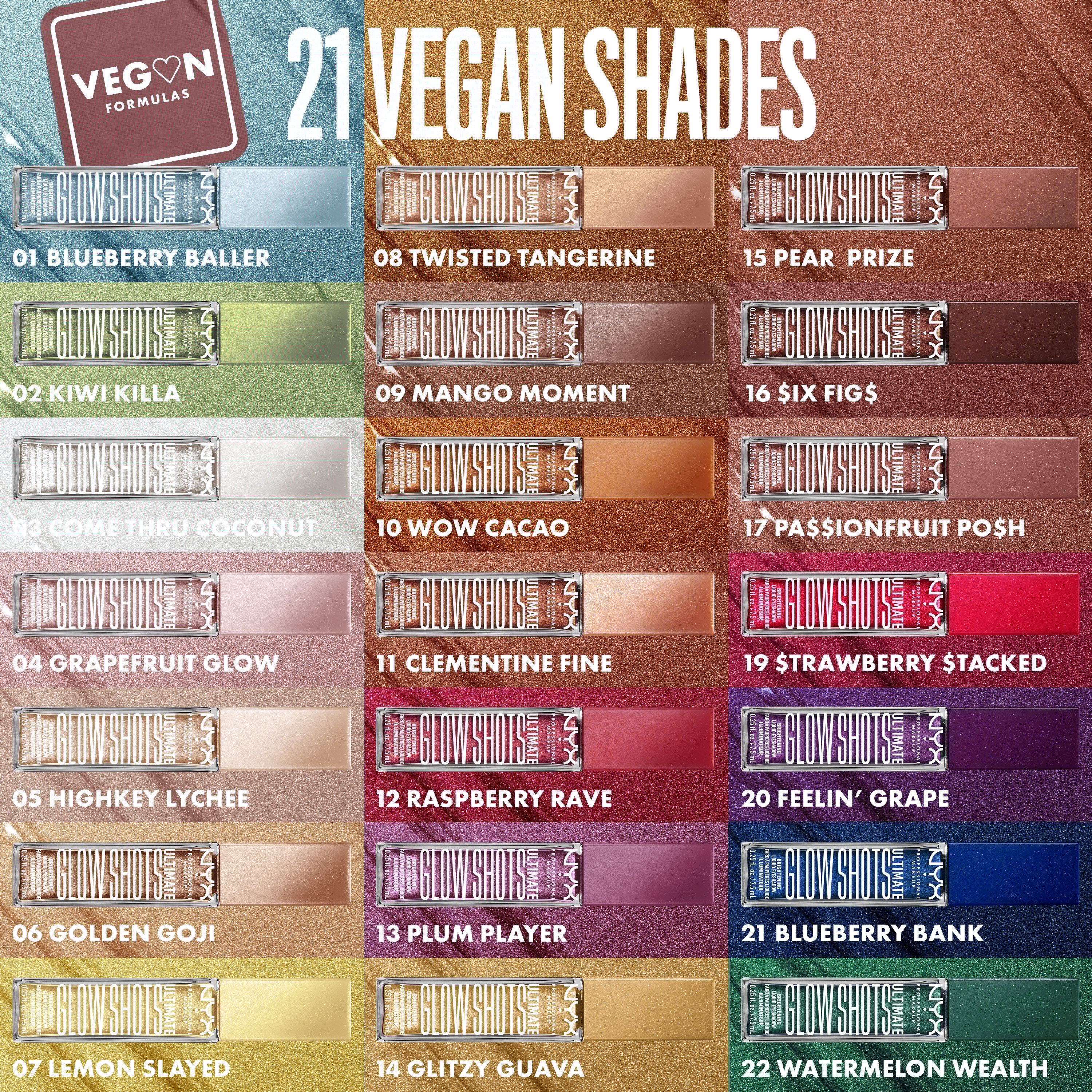 Ultimate Glow Shots Liquid Eyeshadow