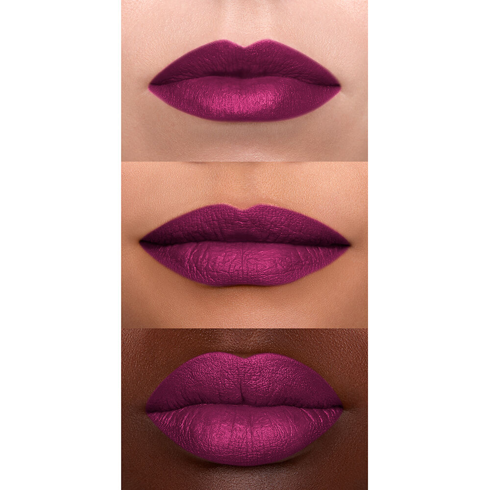 Suede Matte Liquid Lipstick in 3 different skin tones
