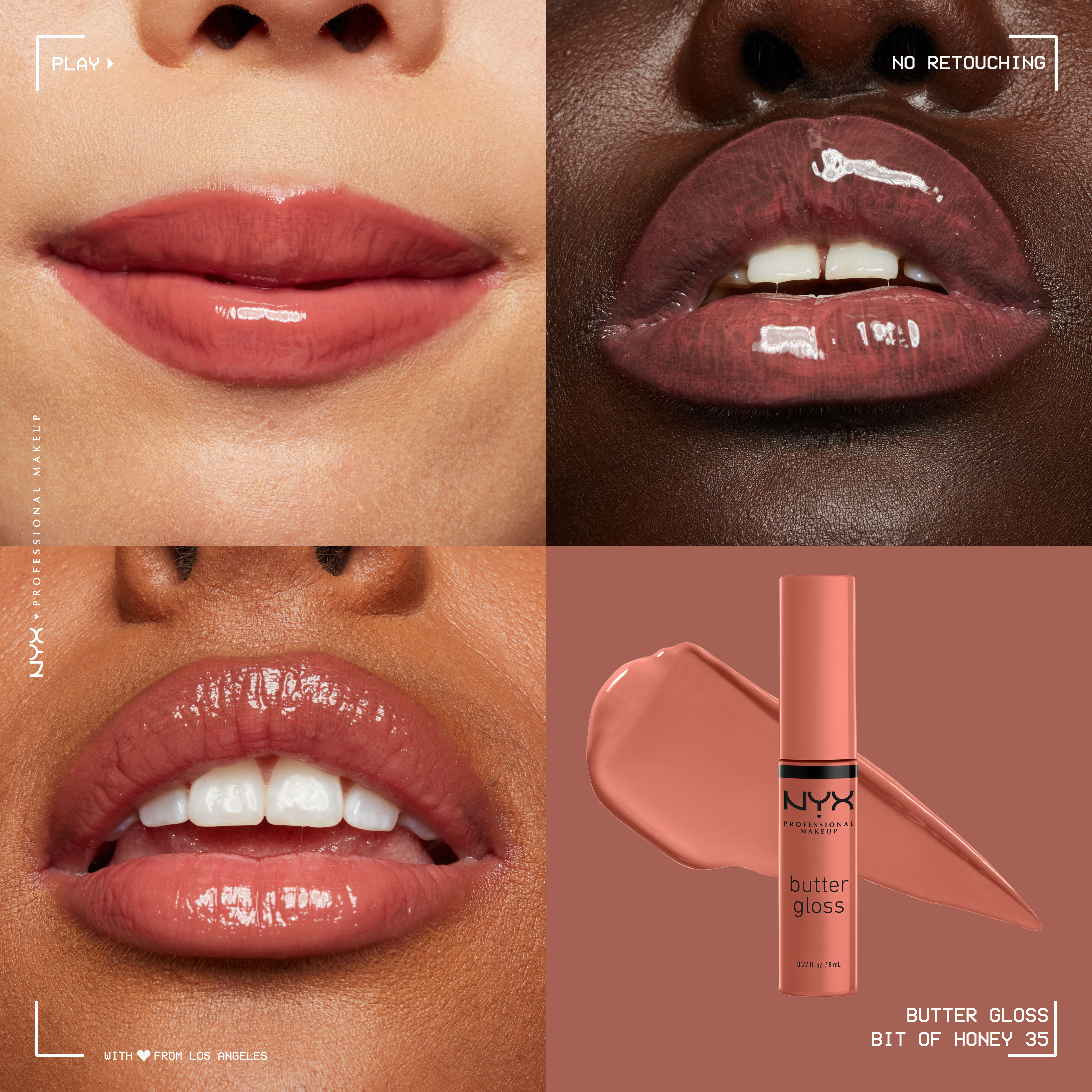 Butter Gloss Non-Sticky Lip Gloss