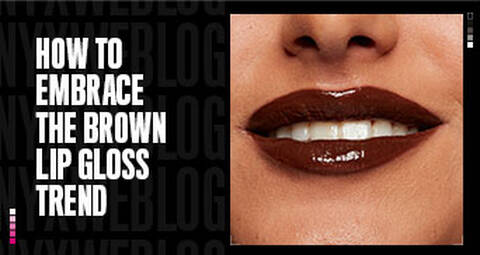How to Wear Brown Lip Gloss
