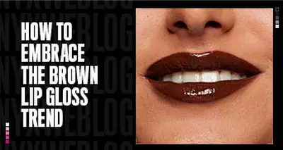 How to Wear Brown Lip Gloss