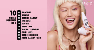 Our Marshmellow Smoothing Primer can help you achieve a smooth makeup application.