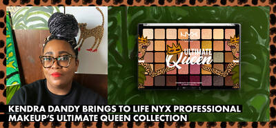 Kendra Dandy Brings to Life NYX Professional Makeup's Ultimate Queen Collection