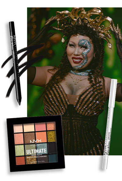 SLITHERING ENTRANTRESS makeup look
