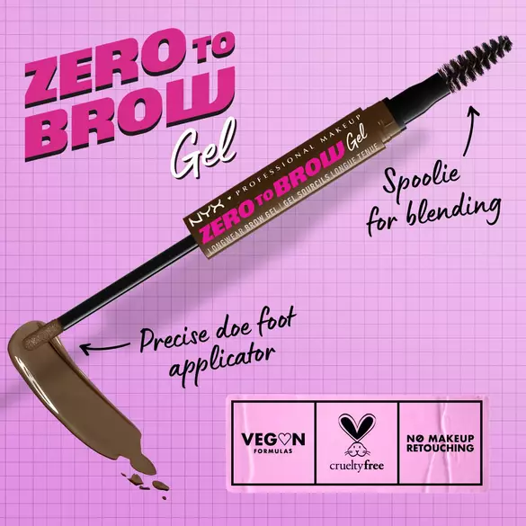 Zero-To-Brow Liquid Brow Gel