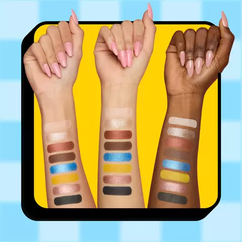 Color Swatches on different skintones