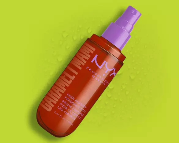 NYX Professional Makeup Caramelt Mami Hair & Body Fragrance Mist.