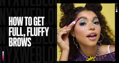 Fluffy Brows tutorial for full eyebrows
