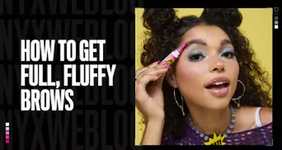 Fluffy Brows tutorial for full eyebrows