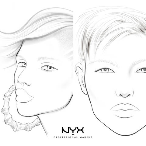 Inclusive Beauty Face Charts | NYX Professional Makeup Inclusive Beauty Face Charts | NYX Professional Makeup