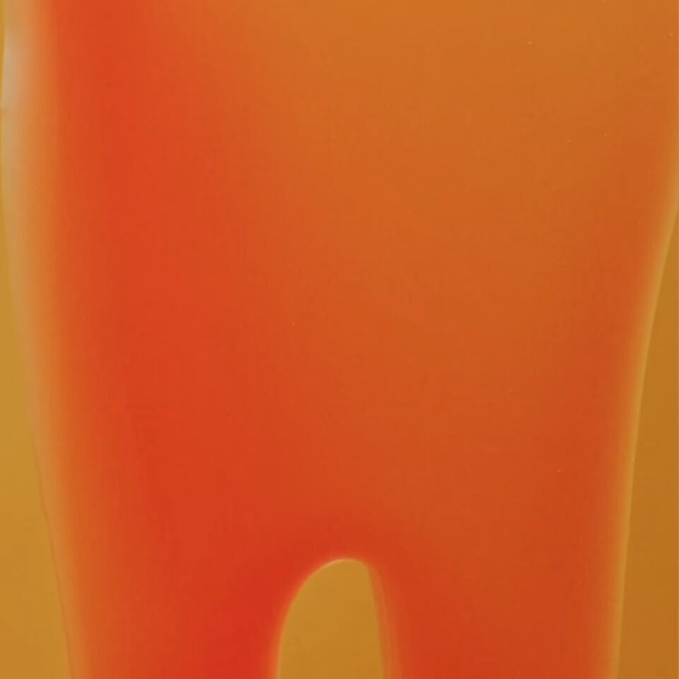 A tinted finish swatch with a glossy finish from NYX Professional Makeup Fat Oil Body Oil.