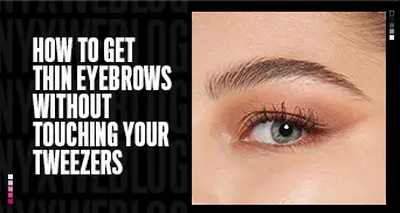 Y2K-Inspired Thin Eyebrows Are Trending. Here’s How To Get ‘Em