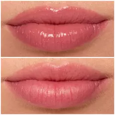 17 PETAL POURIN' shade of Lip I.V. Hydrating Lip Gloss Stain for both shine and stain.