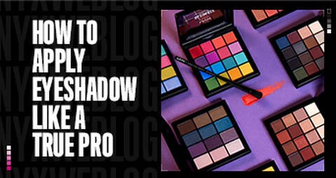 How to apply eyeshadow like a professional