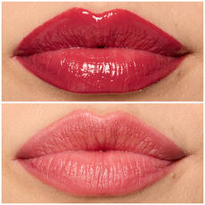 09 BLUSH RUSH shade of Lip I.V. Hydrating Lip Gloss Stain for both shine and stain.