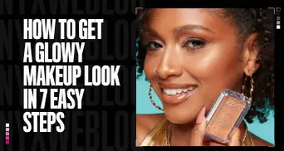 Glow Makeup Tutorial Woman Applying Glow Makeup NYX Professional Makeup