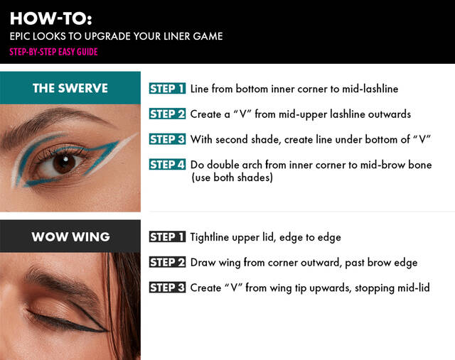 Como criar Looks Épicos para atualizar seu Liner Game, em 4 passos fáceis! 
