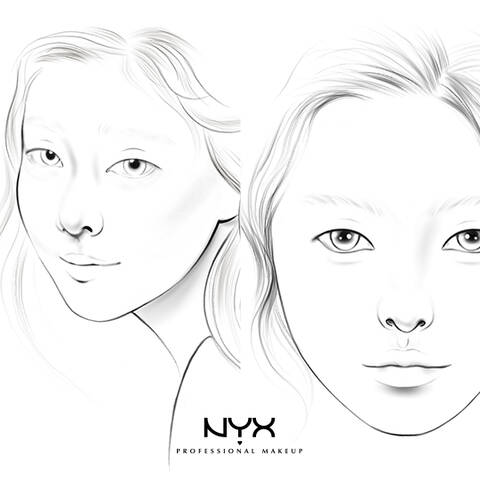 Beauty Face Charts Nyx Professional Makeup