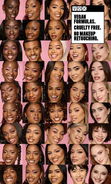 Collage of diverse individuals with various hairstyles and skin tones. Text at the bottom reads "Live Consultation: Face."
