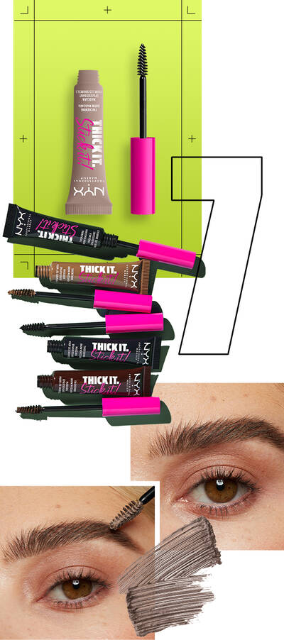 Thick it. Stick it! Brow Mascara