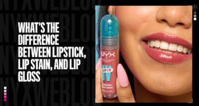 What’s The Difference Between Lipstick, Lip Stain, and Lip Gloss?